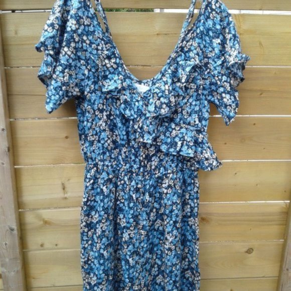 Asos 100% cotton ditsy floral jumpsuit - Picture 3 of 7
